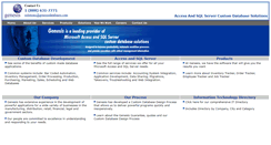 Desktop Screenshot of genesisdatabases.com